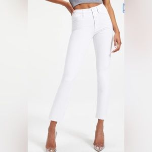 NWT Good American white jeans - size 24